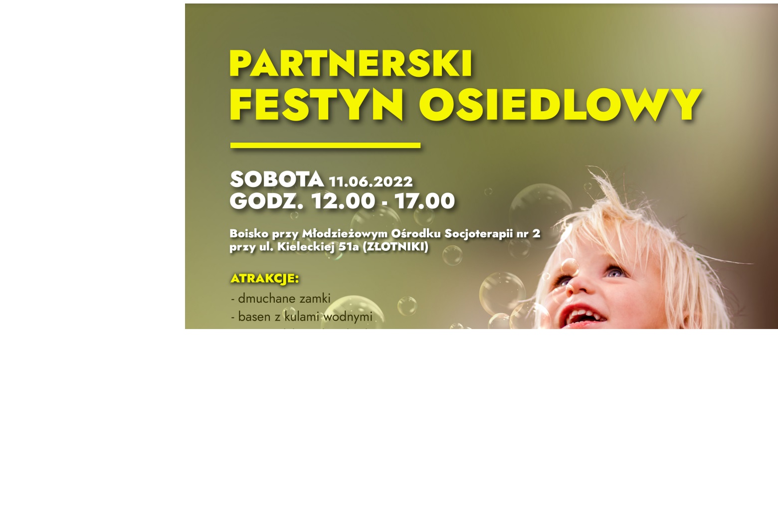 Partnerski Festyn Osiedlowy